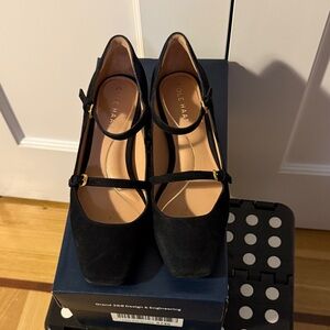 Cole Haan Paxton Mary Jane Pump Suede 5.5